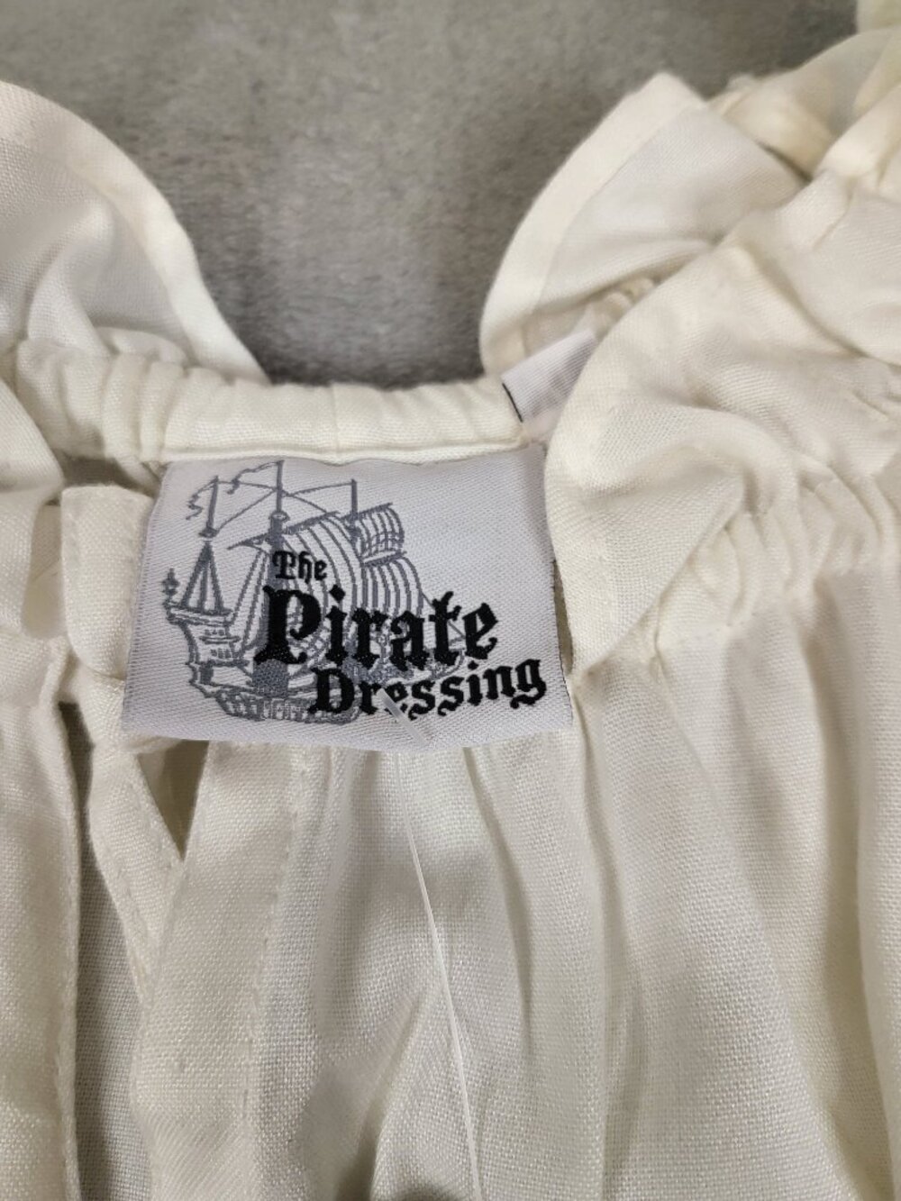 HALLOWEEN: Pirate Costume DITD Brocade Corset Vest High Low Skirt Blouse Boots - Picture 8 of 13